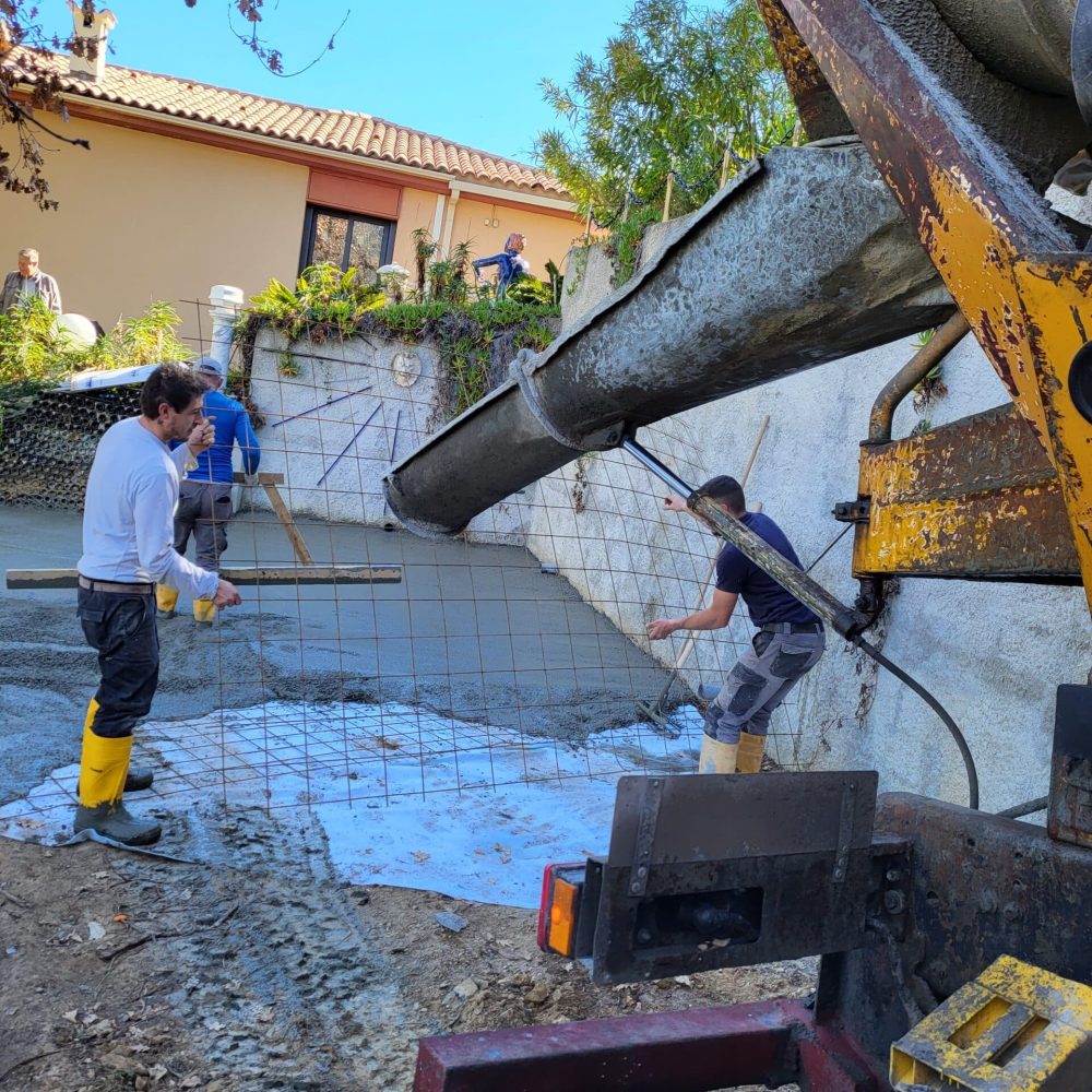 Réalisation de gros œuvre à Menton